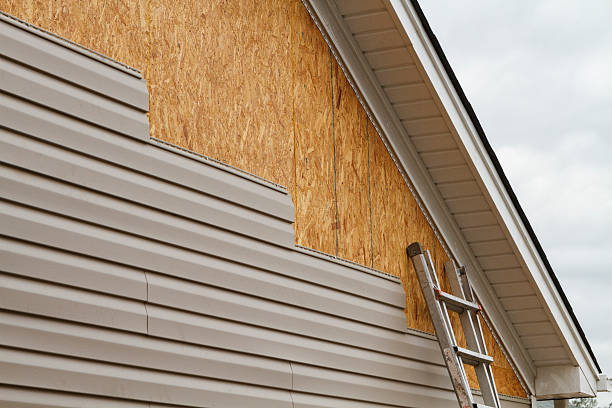 Professional Siding Installation technician working in Bowie, MD